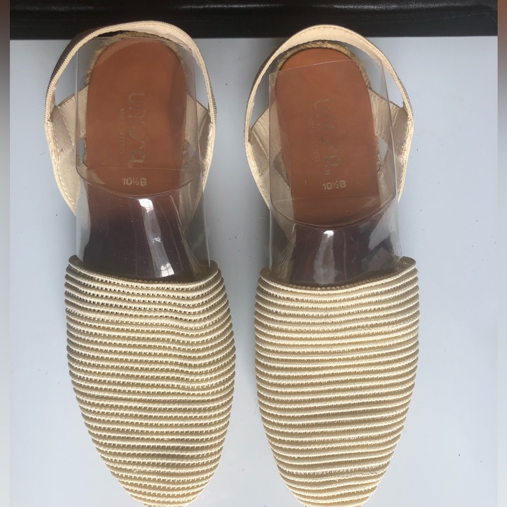 ❤️❤️❤️ Vintage, Unisa, Knit Sandals, Size 10.5